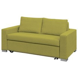 Sofa 2-osobowa tapicerowana zielona Derpik