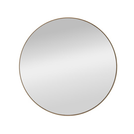 Lustro okrągłe złote 70 cm Patina