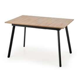 Stół rozkładany dąb sonoma / szary mat 120 - 160 x 80 cm Albon 