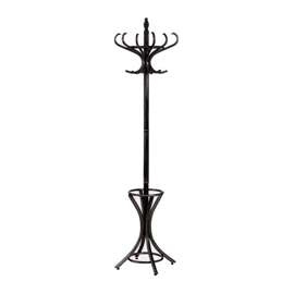 Wieszak drewniany stojący wenge mat 188 cm W30