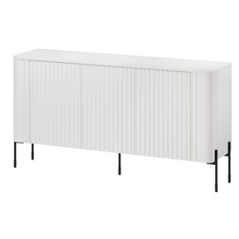 Komoda z drzwiami biała mat 150 cm Aria