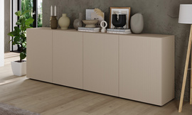 Komoda z drzwiami kaszmir mat 241 cm Corda