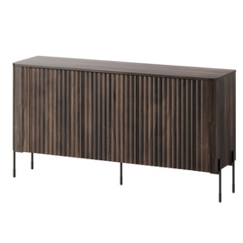 Komoda z drzwiami dąb barokowy ristretto 150 cm Aria