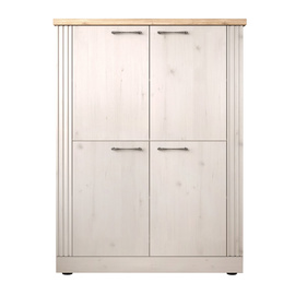 Komoda wysoka z drzwiami dąb Meringa/dąb Cadiz mat 118 cm Avina