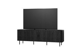 Szafka RTV jesion czarny 180 cm Loftis