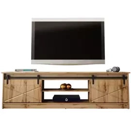 Szafka RTV dąb wotan mat 200 cm Windsor