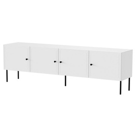 Szafka RTV biała mat 200 cm Modena