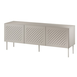 Szafka RTV beżowa mat 150 cm Linea