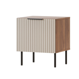 Komplet szafek nocnych kaszmir / orzech warmia mat 44 cm Reno