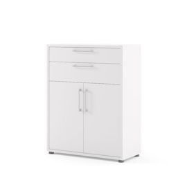 Szafka biurowa biały mat mat 89 cm Prima