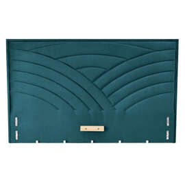 Zagłówek do łóżka turkusowy 175x120 cm Modulo W3