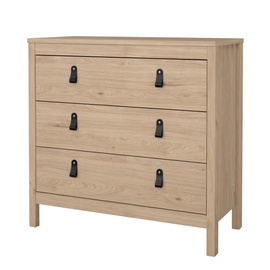 Komoda z szufladami jackson hickory mat 82 cm Madrid