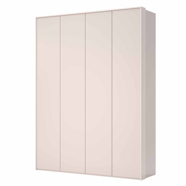 Szafa czterodrzwiowa kaszmir mat 183 x 242 cm Bruno