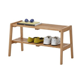 Ławka z półką dąb olejowany 80 cm Soline