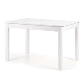 Stół rozkładany biały mat 118 - 158 x 75 cm Maurycy