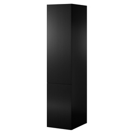 Szafa jednodrzwiowa czarna mat 45 x 198 cm Malia