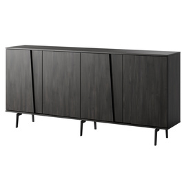 Komoda z drzwiami sosna czekoladowa 200 cm Velar