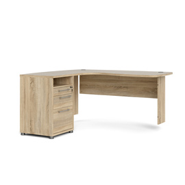 Blat narożny dąb sonoma mat 159 cm Prima