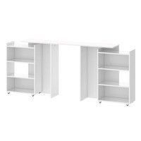 Zagłówek do łóżka biały 140x190 cm Naia