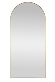 Lustro w ramie złotej 60 x 120 cm Curio