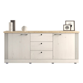 Komoda z szufladami i drzwiami dąb Meringa/dąb Cadiz mat 211 cm Avina