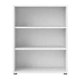 Regał na książki biały mat 89 x 40 x 113 cm Prima