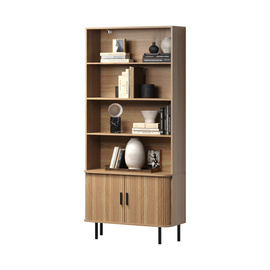 Regał do salonu dąb 80 x 40 x 172 cm Loftis 