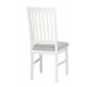 Romantyczne białe krzesło Paris