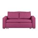 Sofa z funkcją spania Derry 170 cm, różowa